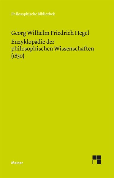 Hegel, l ‘<em>Enciclopedia</em>